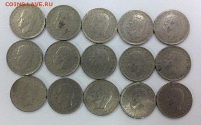 Испания, 5 песет 15 штук 1975 года 24.04.2018 22:00 - 15 шту
