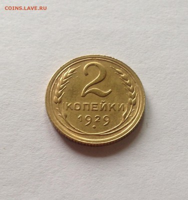 2 копейки 1929г. , до 29.04.18г. - 229