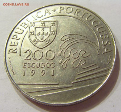 200 эскудо 1991 Колумб Португалия №1 27.04.18 22:00 МСК - CIMG2138.JPG