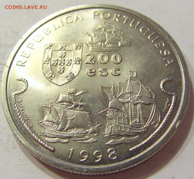 200 эскудо 1998 Васко да Гама Португалия №2 27.04.18 22:00 М - CIMG2214.JPG
