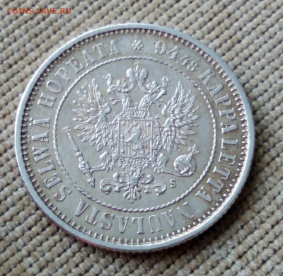 1 марка 1874 года Русская Финляндия до 30.04.2018 г - 2