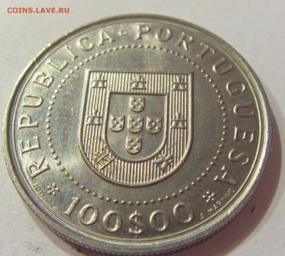 100 эскудо 1990 нез-мость Португалия №1 27.04.18 22:00 М - CIMG2310.JPG