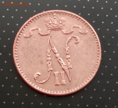 1 пенни 1892, 1893, 1901, 1909, 1911 года Русская Финляндия - 10