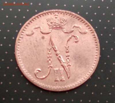 1 пенни 1892, 1893, 1901, 1909, 1911 года Русская Финляндия - 8