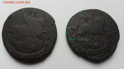 2 копейки 2 шт 1758 - 177. года . до 26.04.18 в 22.00 моск - 20180129_130552