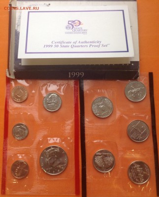 США ½ $ 1982г Дж Вашингтон и подарочный набор 1999г, 29.04. - FullSizeRender (15)