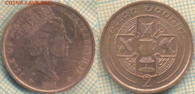 Мэн 2 пенса 1991 г., до 29.04.2018 г. 22.00 по Москве - Мэн 2 пенса 1991 581
