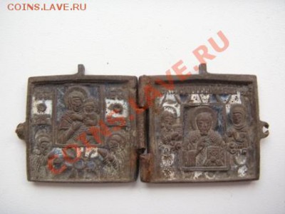 икона "Солдатский складень" 18-19 век до 22.04.11 в 21-00 по - SDC11000.JPG
