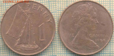 Гамбия 1 пенни 1966 г., до 29.04.2018 г. 22.00 по Москве - Гамбия 1 пенни 1966  638