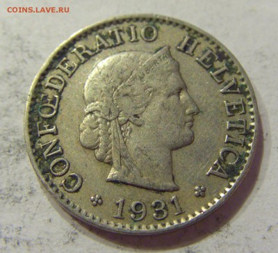 5 раппен 1931 Швейцария №1 27.04.2018 22:00 МСК - CIMG2013.JPG