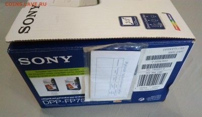 Фотопринтер Sony DPP-FP75. Новый. - IMG_20180425_073550