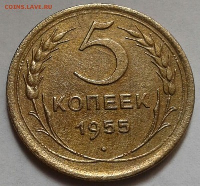 5 копеек 1955г. До 29.04.2018 в 22.00 - 20180425_085549-1-1