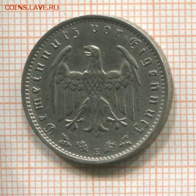 Германия 1 марка 1939г. Е до 27.04.18г. в 22.10 мск - 1648