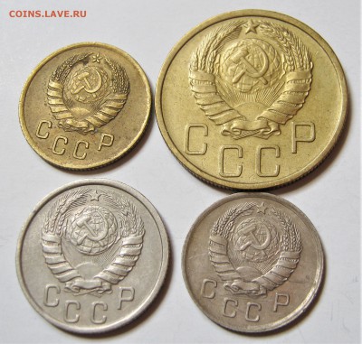 2, 5, 10, 15 копеек 1940. ХОРОШИЕ. Предпродажные. - 128.JPG