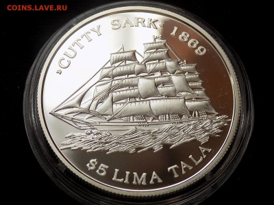 Токелау 5 Тала 2005 чайный клипер Cutty Sark - ТОКЕЛАУ 5 лима КАТТИ