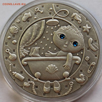 Беларусь 20 рублей 2009. Знаки зодиака. Водолей. Серебро,925 - 3