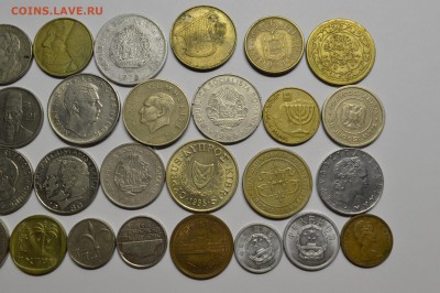 Иностранные монеты 30 шт., без повторов. до 27,04 - солянка4