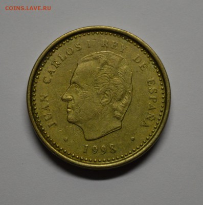 Испания 100 песет 1998 г., - исп1