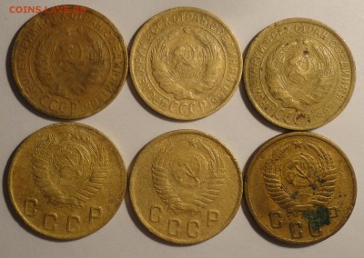 2 копейки 1926-1953 гг., 6 шт., СССР,до 21:55 28.04.18 г. - 2 копейки 6 штук-11.JPG