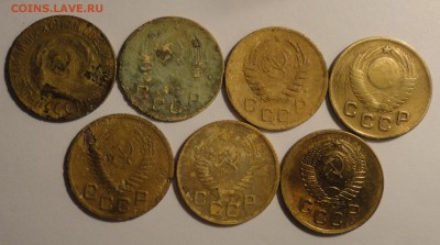 1 копейка 1927-1957 гг., СССР, 7 шт., до 21:50 28.04.18 г. - 1 копейка 7 штук-10.JPG