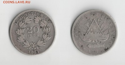 Никарагуа - 20сент 1880