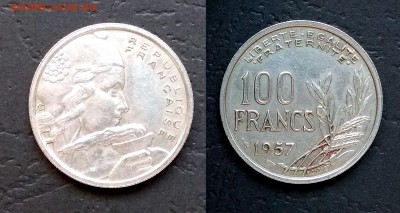 Франция 100 франков 1957 года - 3.05 22:00:00 мск - IMG_20180424_071643