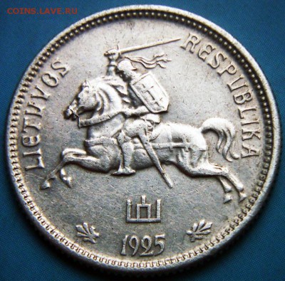 Литва, 2 лита 1925г. до 03.05.18 21:00мск - 1
