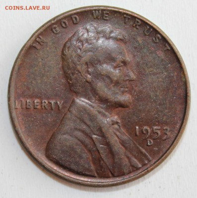 С 1 РУБ. USA ONE CENT 1953г."D" до 4.05 в 22-00 - IMG_1772.JPG