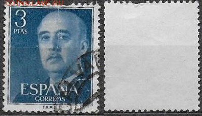 Испания 1955. ФИКС. Mi ES 1052. Франко - 1052