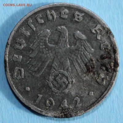 С РУБ. ТРЕТИЙ РЕЙХ 1 пфенниг 1942г."D" до 4.05 в 22-00 - IMG_2429.JPG