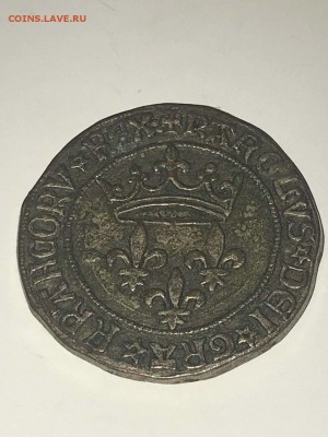 Charles VII Crosderoi, Жетон 1447 г. Франция. - b2e67a4b9e504ce528390749db41f1f6