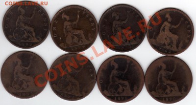 Великобритания пенни (8шт) разн.года до 21.04.11 в 22.00мск - img822
