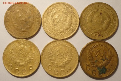 2 копейки 1926-1953 гг., СССР, 6 шт., до 21:55 5.05.18 г. - 2 копейки 6 штук-7.JPG