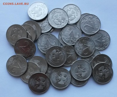2 рубля 2010г. СПМД. 30 шт.  до6.05.18    21.00 - 1