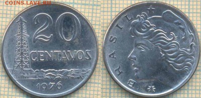 Бразилия 20 сентаво 1976 г., до 05.05.0018 г. 22.00 по Москв - Бразилия 20 сентаво 1976  614
