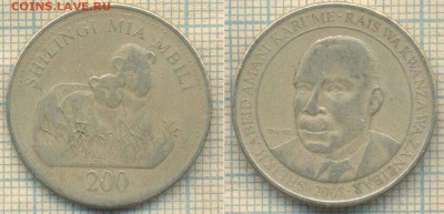 Танзания 200 шиллингов 2008 г.,до05.05.0018 г. 22.00 по Мос - Танзания 200 шиллингов 2008  693