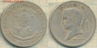 Филиппины 1 писо 1972 г. , до 06.05.0018 г. 22.00 по Москве - Филиппины 1 писо 1972  593