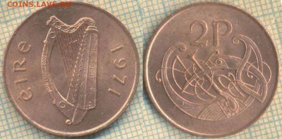 Ирландия 2 пенса 1971 г., до 07.05.0018 г. 22.00 по Москве - Ирландия 2 пенса 1971 746