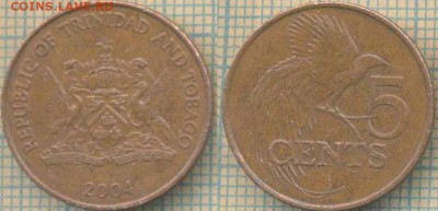 Тринидад и Тобаго 5 центов 2004 г., до 07.05.0018 г. 22.00 п - Тринидад и Тобаго 5 центов 2004 428