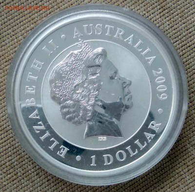 СЕРЕБРО, АВСТРАЛИЯ, 1 ДОЛЛАР 2009 года, КОАЛА - 3