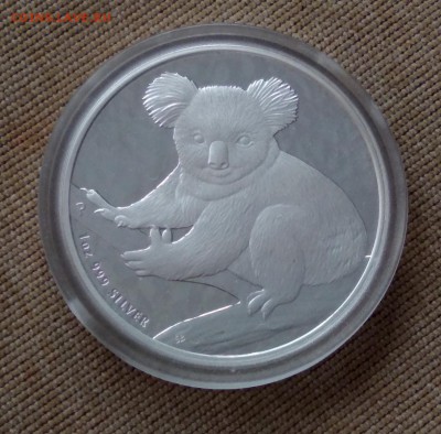 СЕРЕБРО, АВСТРАЛИЯ, 1 ДОЛЛАР 2009 года, КОАЛА - 2