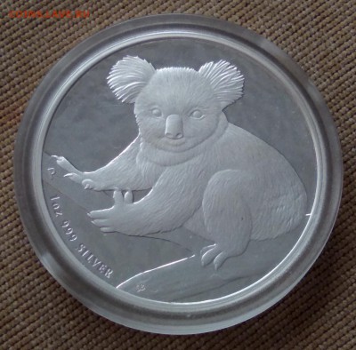 СЕРЕБРО, АВСТРАЛИЯ, 1 ДОЛЛАР 2009 года, КОАЛА - 1