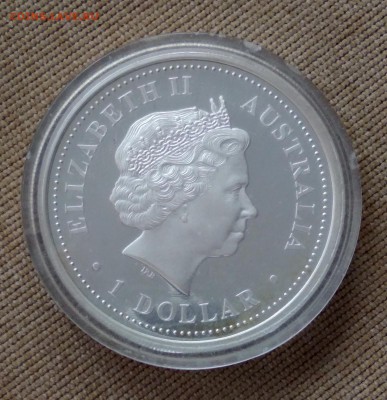Морской леопард, Австралия, 2005, 1 доллар, серебро, пруф - 2