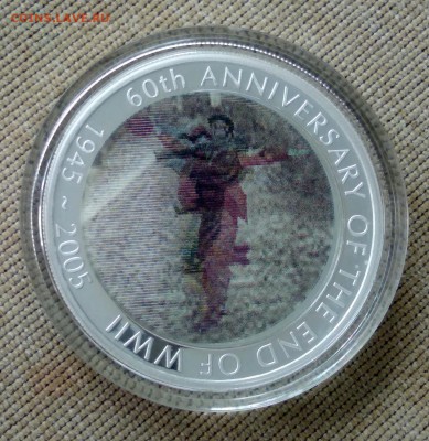 Австралия 1 доллар 2005 60 лет победы Танцующий человек - 1