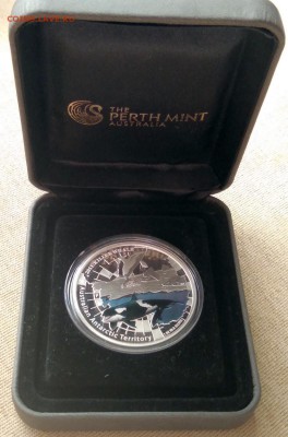1 Dollar Касатка.Australian Antarctic territory.Killer Whle - 2