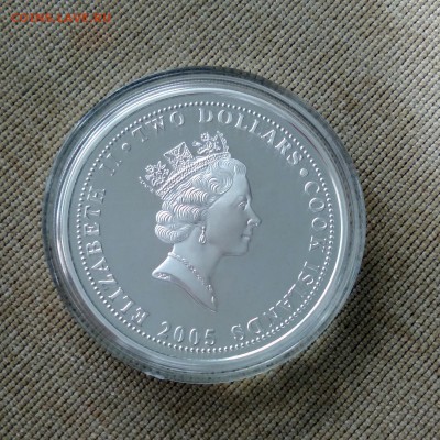 2 доллара 2005 год - Птичка туи - 5