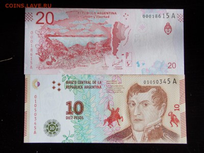 Аргентина 10 и 20 песо. 06.05.18. - DSCN0689 (1280x960)