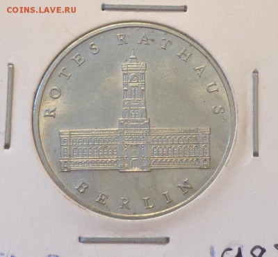 ГДР - 5 марок Красная Ратуша до 8.05, 22.00 - ГДР 5 марок 1987 Красная ратуша_1
