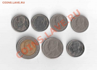 Таиланд - 7 монет - лот 1