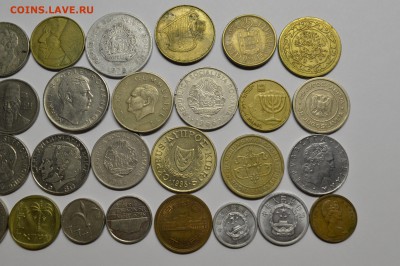 Иностранные монеты 30 шт., без повторов. до 08.05 - солянка4
